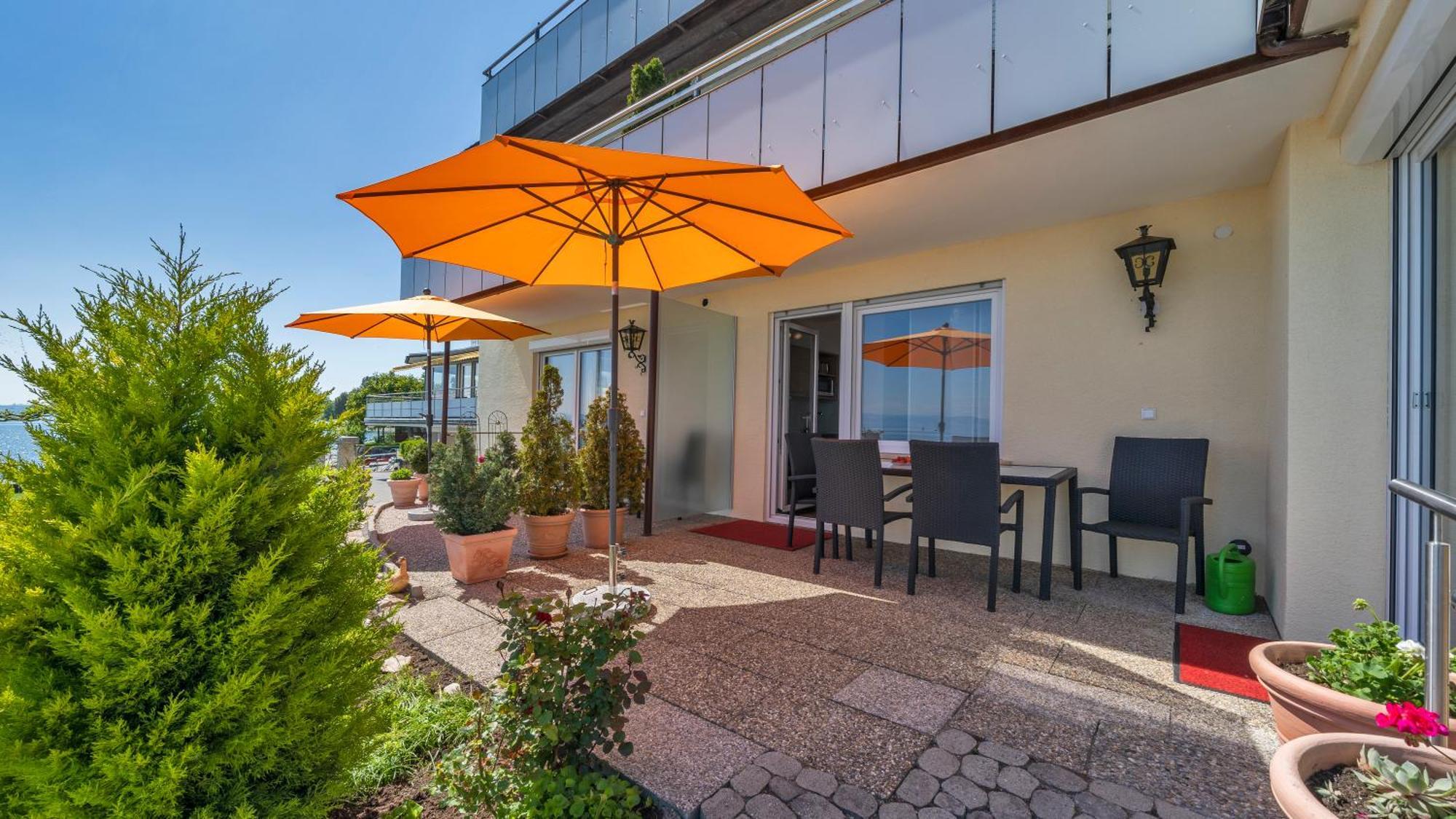Gaestehaus Am Bodensee Immenstaad am Bodensee Bagian luar foto